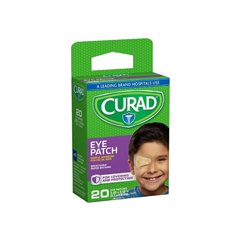 Curad Curad Regular Eye Patches 20 Ct First Aid White Smoke