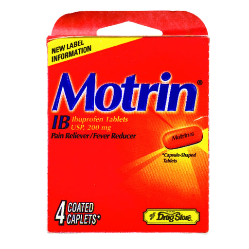 Lil Drug Store Lil Drug Store Motrin 9092792 Ibuprofen Health & Beauty Red