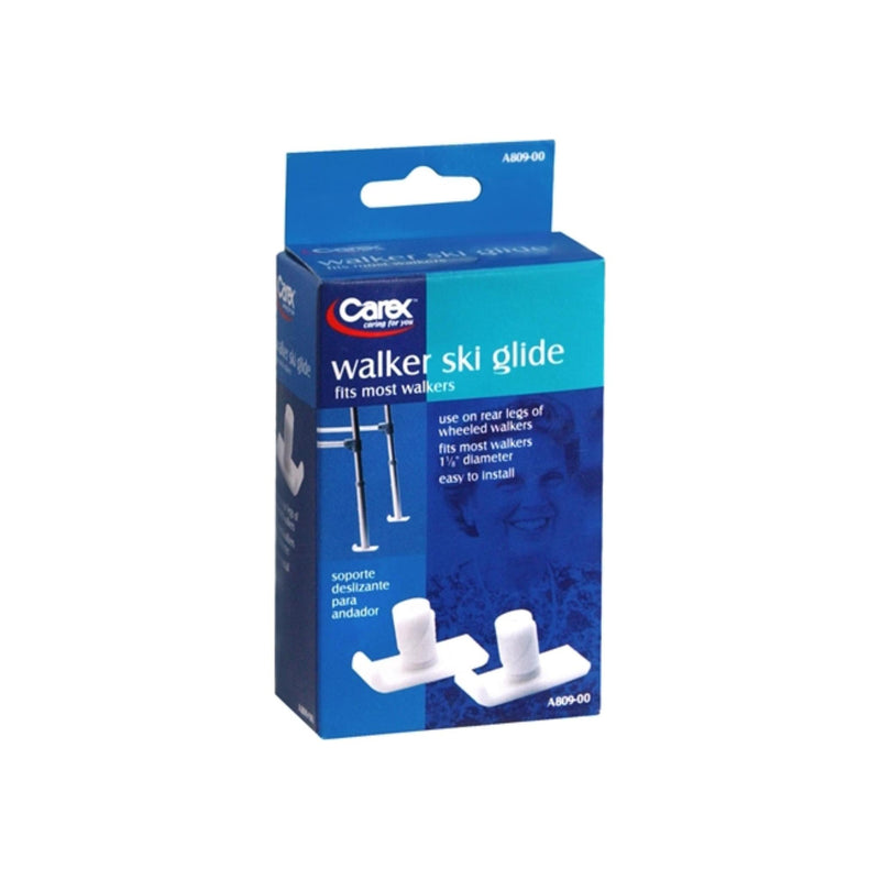 Carex Carex Walker Ski Glides Walkers White Smoke