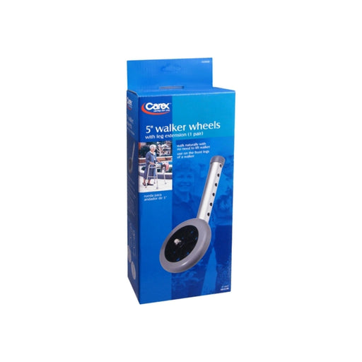 Carex Carex Walker Wheels 5 Inch A839-00 Walkers White Smoke