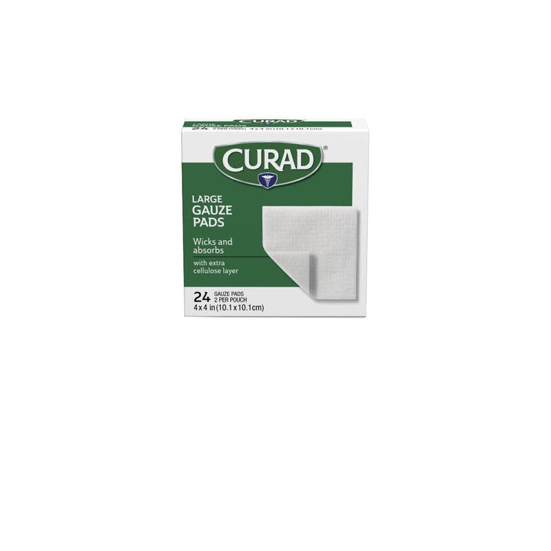 Curad Curad Avant Gauze Pad, 4 X 4 Inches Medical Tape & Bandages Gray