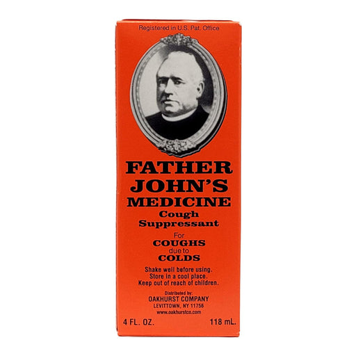 Father John's Father John's Medicine Cough Suppressant, 4 Oz Medicine & Drugs Firebrick