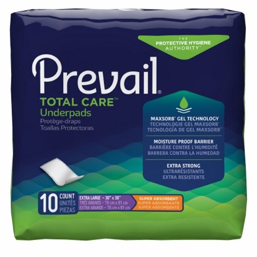 Prevail Prevail Super Absorbency Under Pads, Extra Large Medical Supplies Midnight Blue