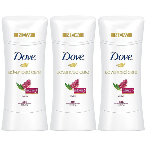 Dove Dove Advanced Care Antiperspirant Deodorant Stick Revive, 2.6 Oz Deodorant White Smoke