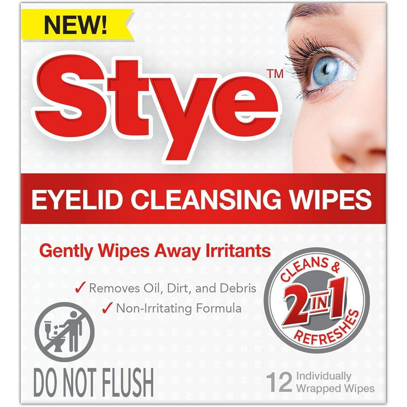 Stye Stye Eyelid Cleansing Wipes Eyelid Cleansing Wipes White Smoke