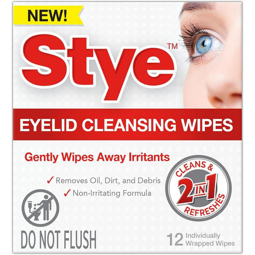 Stye Stye Eyelid Cleansing Wipes Eyelid Cleansing Wipes White Smoke