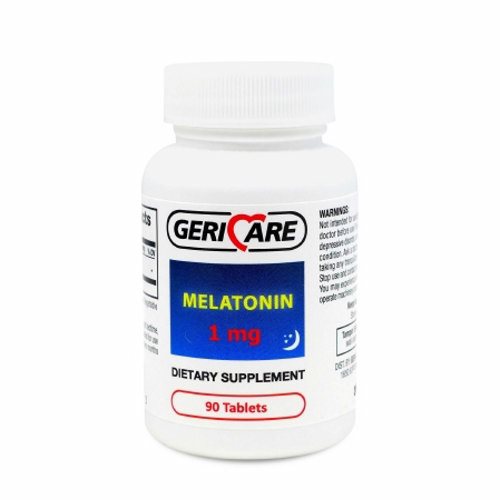 Sunmark Geri-Care Melatonin Tablets, 1 mg Vitamins & Supplements White Smoke