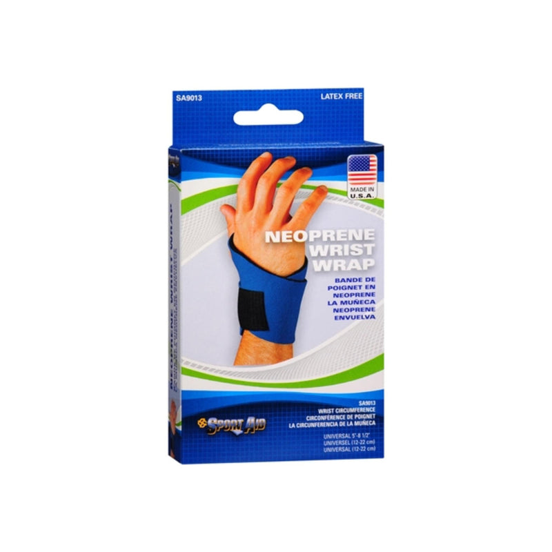 Sport Aid Wrist Brace Neoprene Sport Aid  Universal Wall Jacks & Braces Light Gray