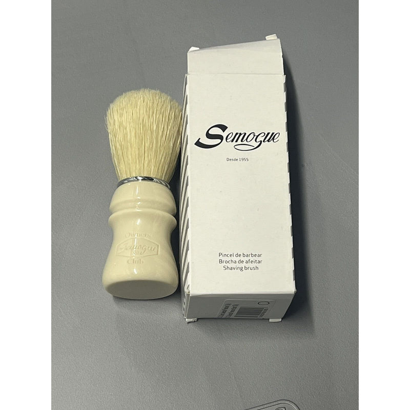 Semogue Semogue Owners Club Finest Badger Shaving Brush – Cherry Wood – Stand Shaving Brushes Dim Gray
