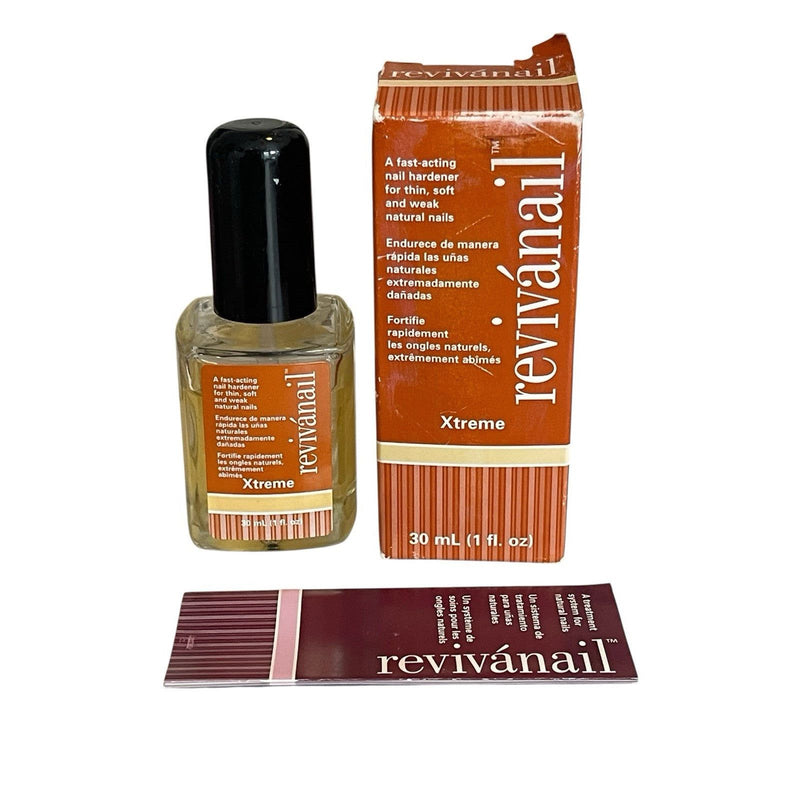 0 Original Revivanail Xtreme Nail Polish Hardener Maintenance Treatment ~80 Nail Polishes White Smoke