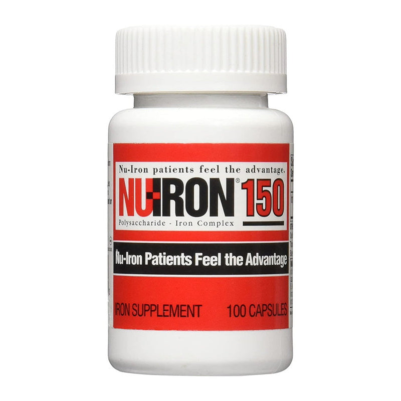 Nu-Iron Nu-Iron Supplement 150Mg Capsules Vitamins & Supplements Lavender