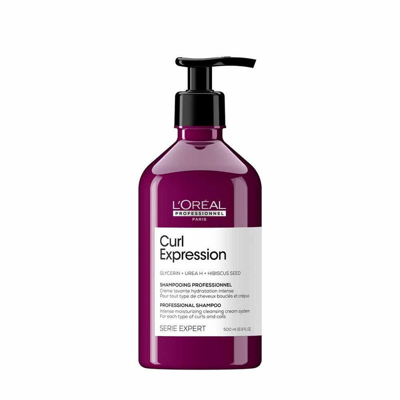 L'Oréal Professionnel L'Oréal Professionnel L& 039;Oreal L'Oreal Serie Expert - Curl Expression Intense Moisture Shampoo Cream (500ml) Shampoo White Smoke