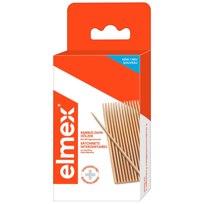Elmex Elmex Interdental Sticks 3 X 32 Sticks Toothpicks White Smoke