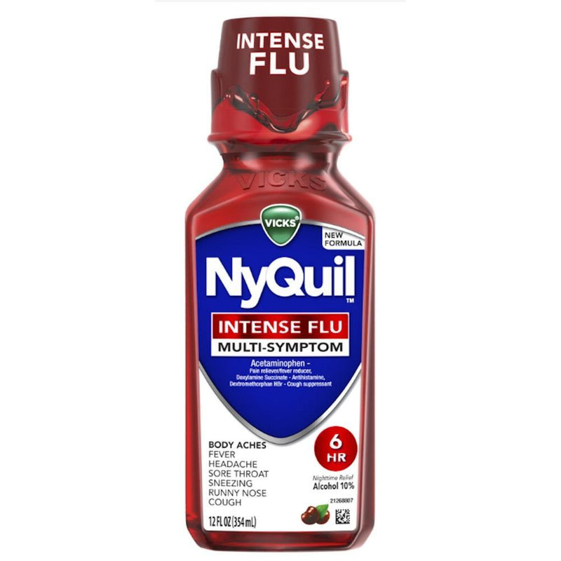 Vicks Vicks NyQuil Intenseflu Multi-Symptom Medicine Medicine & Drugs White Smoke