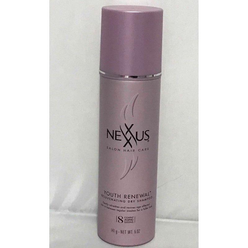 Nexxus Nexxus Salon Hair Care Youth Renewal Rejuvenating Dry Shampoo Spray 5 Oz Shampoo Light Gray