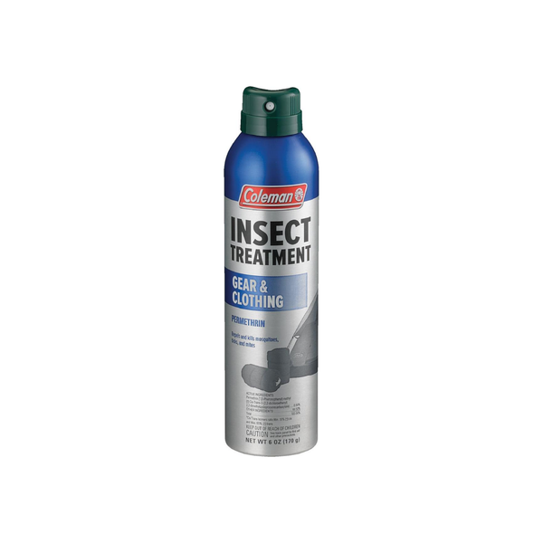 Coleman Coleman Permethrin Gear And Clothing Insect Repellent Treatment, 6 Ounce Aerosol Spray Household Insect Repellents Dark Gray
