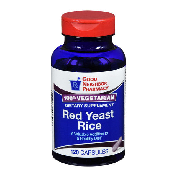 Good Neighbor Good Neighbor Gnp Red Yeast Rice 600 Mg Cap 120 Vitamins & Supplements White Smoke
