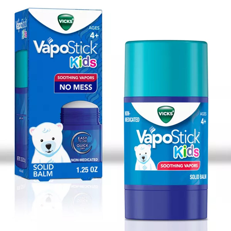 Vicks Vicks VapoRub™ Kids – Medicated Chest Rub (1.25 oz) Lotion & Moisturizer White Smoke