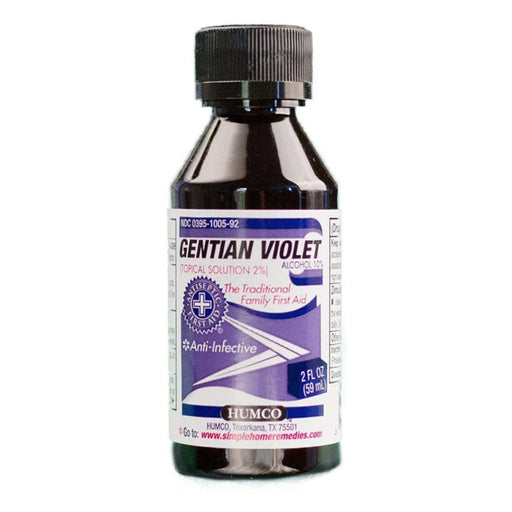 Humco Humco Gentian Violet  2 2 Oz First Aid White Smoke