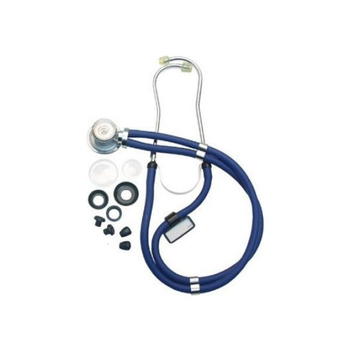 Graham Graham Field Sprague Rappaport-Type Stethoscope 22" Blue Stethoscopes White Smoke