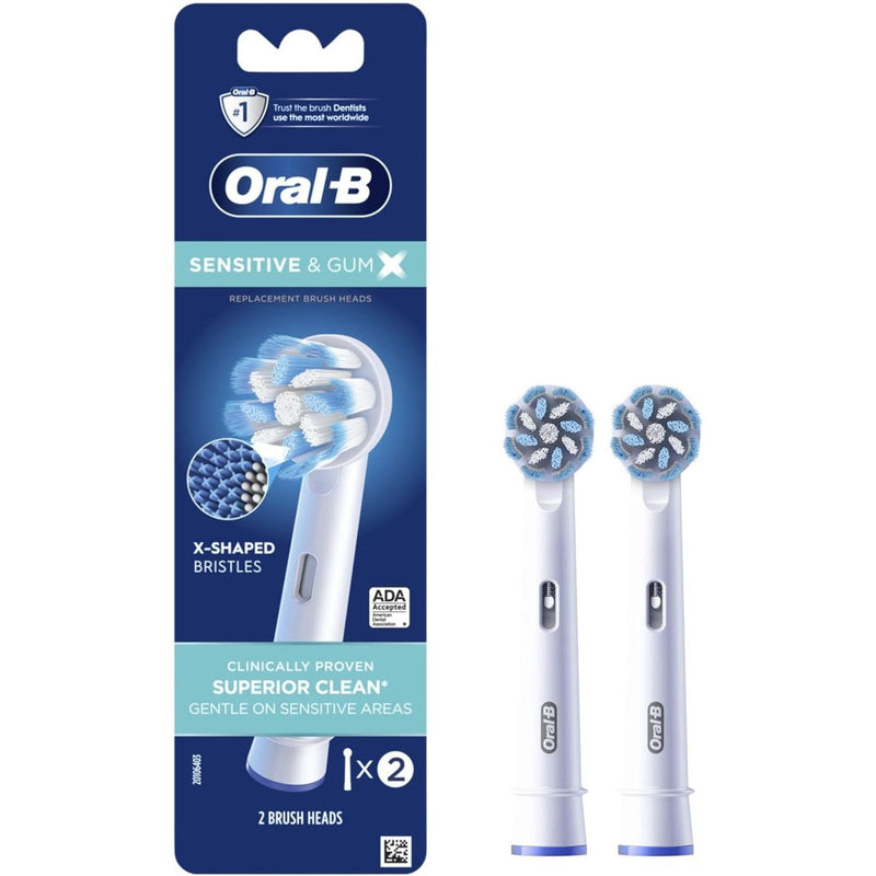 Oral-B Oral-B Pro Gum Care Electric Toothbrush Replacement Head Toothbrush Replacement Heads White Smoke