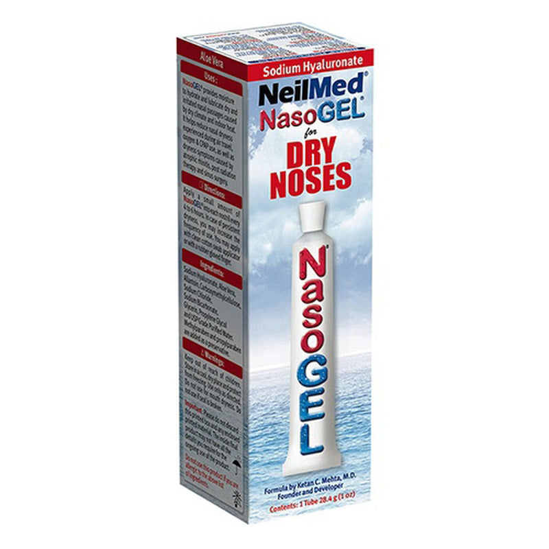 NeilMed Nasogel  Dry Nose Gel Tube  1 Oz Medicine & Drugs White Smoke