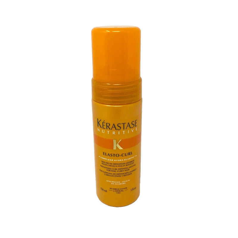 0 Kerastase Elasto Curl Mousse For Fine Curly Hair 5 Fl Oz Hair Care Dark Orange