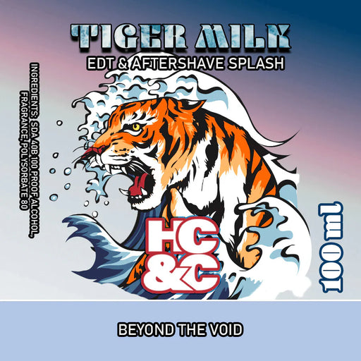 Hendrix Classics & Co HC&C Tiger Milk Aftershave Splash 100ml Aftershave Light Steel Blue