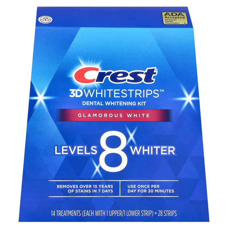 Crest Crest 3D Whitestrips Glamorous White Teeth Whitening Kit - 14 Treatments Oral Care White Smoke