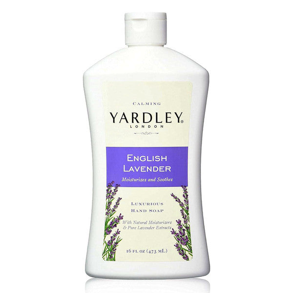 Yardley Yardley London English Lavender Liquid Hand Soap Refill, 16 Ounce Liquid Hand Soap White Smoke