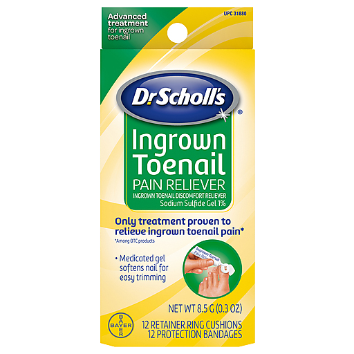 Dr Scholl's Dr Scholl's Ingrown Toenail Pain Reliever 1%Sodium Sulfide Gel Health & Beauty Wheat