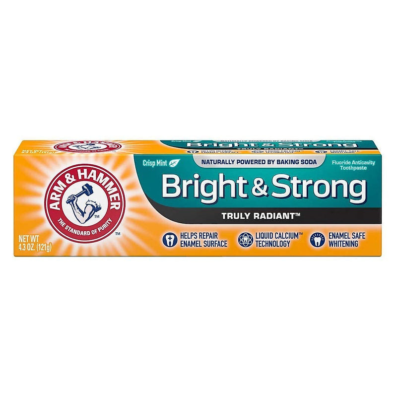 Arm & Hammer Arm & Hammer Truly Radiant Whitening & Enamel Strengthening Toothpaste, 4.3 oz Tube Toothpaste Cadet Blue