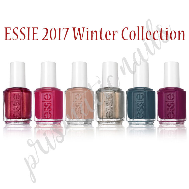 0 ESSIE ~*** Winter 2017 Holiday Social Lights Collection ***~ Nail Polish, 0.5oz Nail Polishes White Smoke
