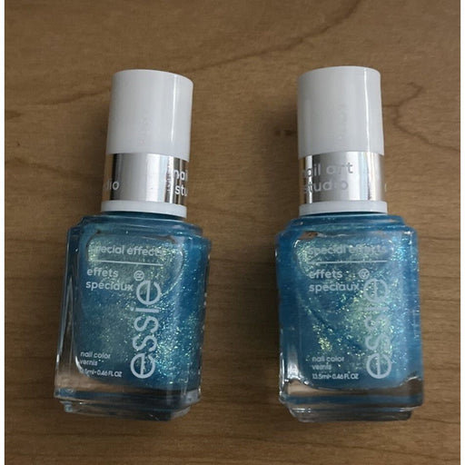 0 2 Essie Nail Polish 37 Frosted Fantasy 0.46oz Nail Art Studio Special Effects Nail Polishes Dark Olive Green