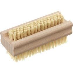 Keller Bürsten Keller Bürsten Dural Hand & Nail Brush Plain Beech Wood Craft Wood & Shapes White Smoke