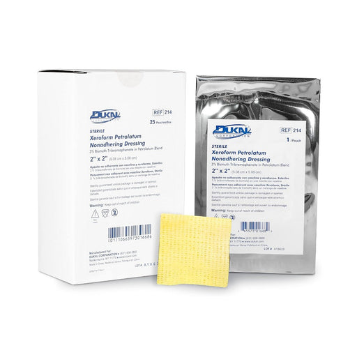 Dukal Dukal Petrolatum Gauze 2"X2" Medical White Smoke