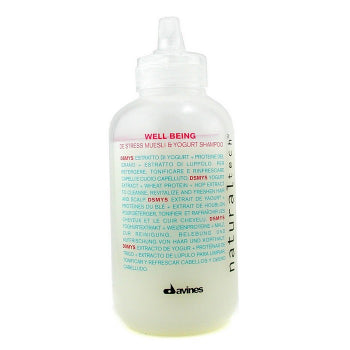 Davines Davines Natural Tech Well Being De Stress Muesli & Yogurt Shampoo Shampoo White Smoke