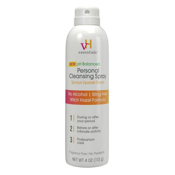 Vh Essentials Vh Essentials Personal Cleansing Spray, 4 Oz Medicine Cabinets Gray