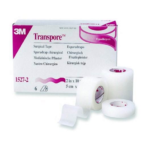 3M 3M™ Transpore™ Transparent Surgical Tape – 3" Wide Medical White Smoke