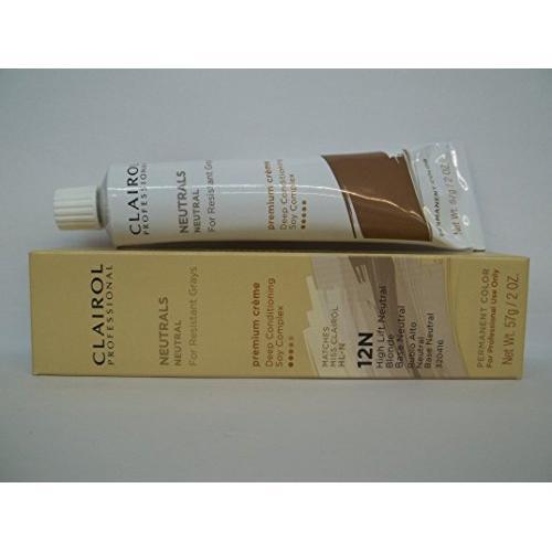 Clairol Professional Clairol Professional Creme Permanente Hair Color - 12N Hair Color Light Slate Gray