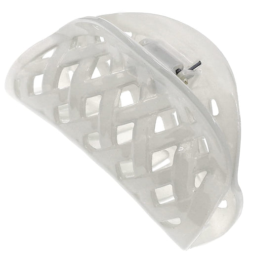 Camila Camila Paris CP3203 French Hair Clip For Women Thick Hair For Long Curly Wavy Hair Girls Hair Claw Clips Jaw Durable Styling Big Claw Clip For Thick Hair Strong Hold No Slip Grip Made In France Clothing White Smoke