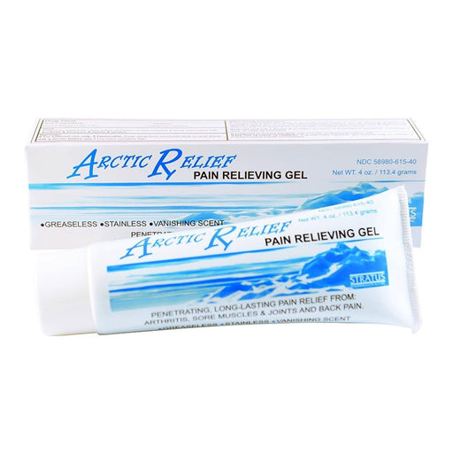 Arctic Relief Arctic Relief Pain Relieving Gel , Long-Lasting - 4 Oz Medicine Cabinets White Smoke