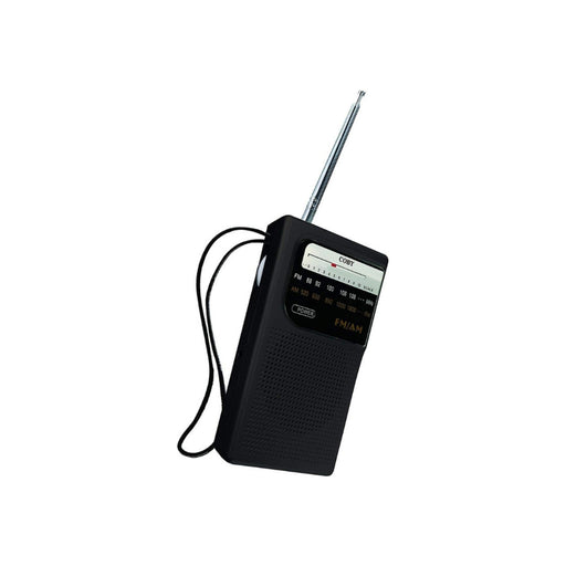 Coby Coby® Retro Pocket Size AM/FM Radio – Ultra-Portable Radios White Smoke