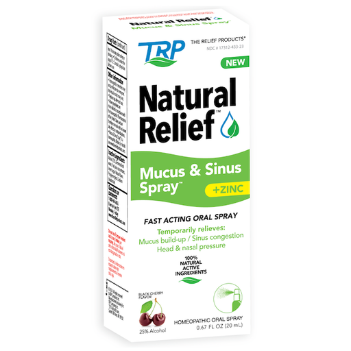 TRP Company TRP Company Mucus & Sinus Spray Black Cherry Breath Spray White Smoke
