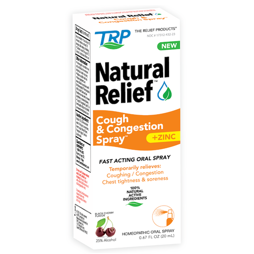 TRP Company TRP Company Cough & Congestion Spray Black Cherry Breath Spray White Smoke