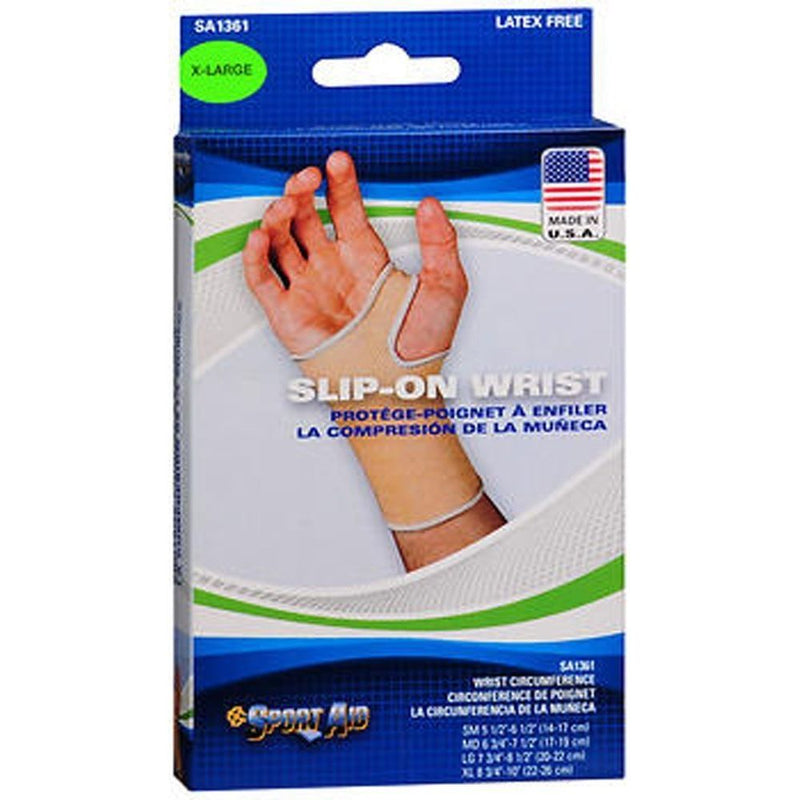 Sportaid Wrist Brace Sportaid® Wrist Brace – Slip-On Compression Support (Size XL) Retail & Sale Signs Light Gray