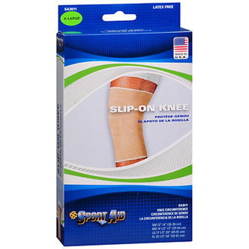 Scott Specialties Knee Brace Neoprene Slip-On Sport Aid Extra large Wall Jacks & Braces Light Gray