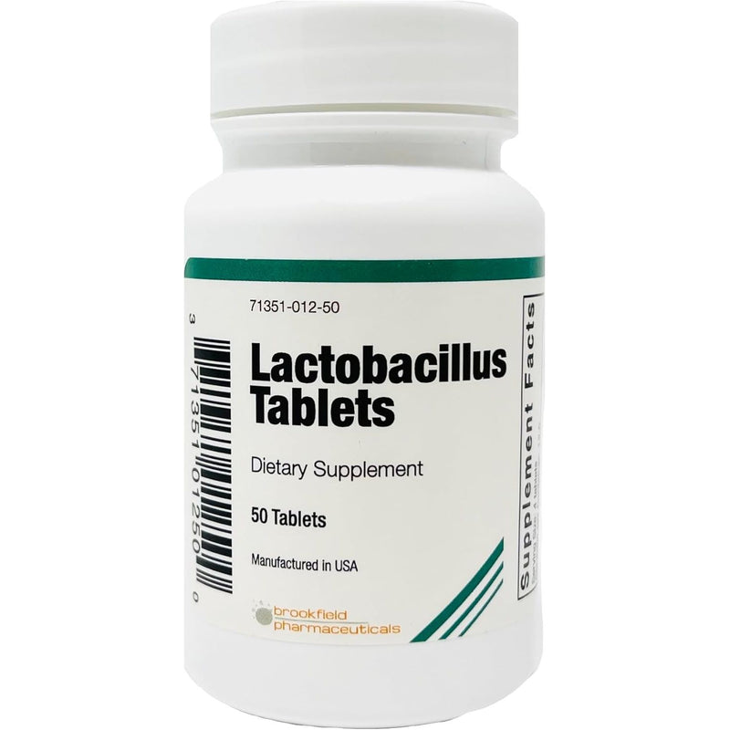 Floranex Floranex® Lactobacillus Dietary Supplement – 50 Tablets Vitamins & Supplements Light Gray