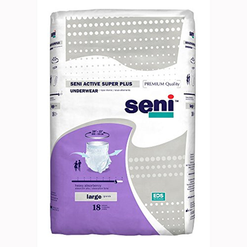 Seni Seni Active Super Plus Absorbent Underwear Underwear White Smoke