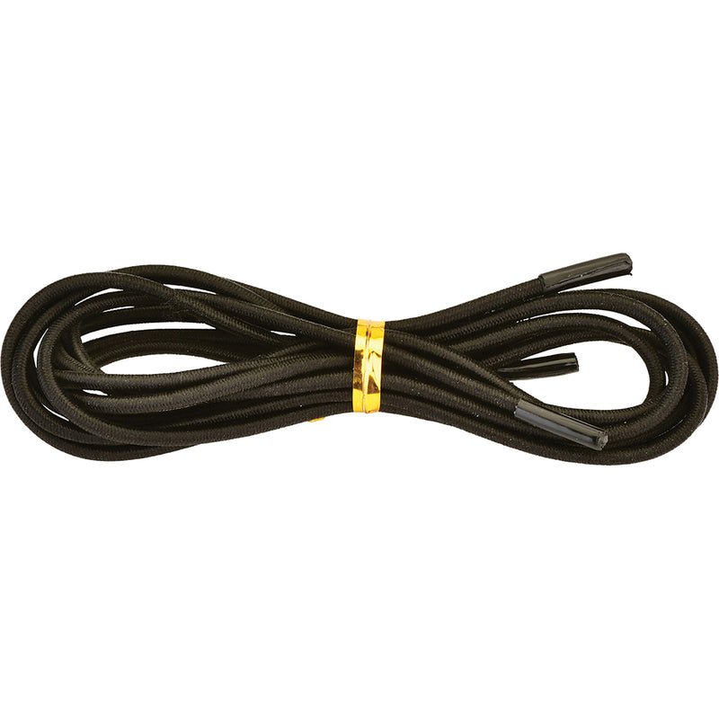 Nova Nova 32” Elastic Shoelaces, Black Shoelaces White Smoke